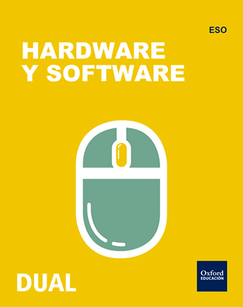 Book cover Hardware y software. Tecnología. DUAL