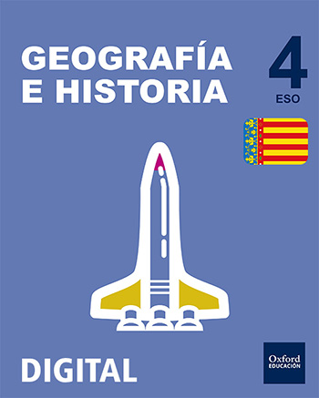 Inicia Digital - Geografia i Història 4t ESO. Llicència Alumne (Valencià)