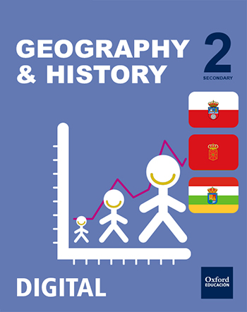 Inicia Digital - Geography & History 2.º ESO. Student's License (Cantabría, Navarra y La Rioja)