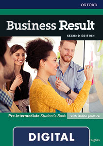 Business Result 2nd Edition Pre-Intermediate. Student's Book (OLB eBook) + Online Practice