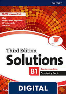 Solutions 3rd Edition Pre Intermediate. Student's Book Blink e-Book