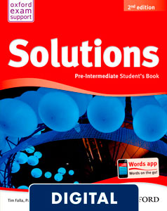 Solutions 2nd edition Pre-Intermediate. Student's Book Blink e-Book
