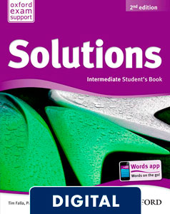 Solutions 2nd edition Intermediate. Student's Book Blink e-Book