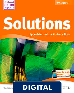 Solutions 2nd edition Upper-Intermediate. Student's Book (OLB eBook)