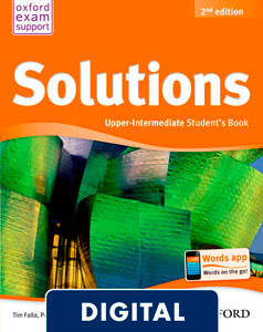 Solutions 2nd edition Upper-Intermediate. Student's Book Blink e-Book