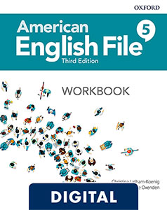 American English File 3th Edition 5. Digital Workbook.