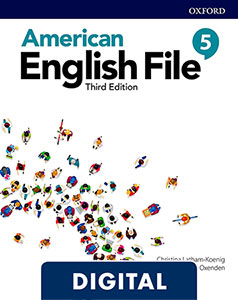 American English File 3th Edition 5. Digital Student's Book.