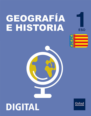 Inicia Digital - Geografía e Historia 1.º ESO. Licencia alumno (Comunitat Valenciana)