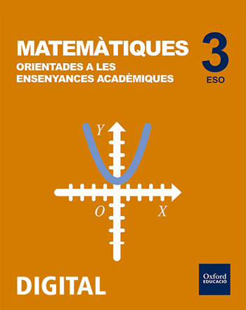 Inicia Digital - Matemàtiques (Orientades a les ensenyances acadèmiques) 3r ESO Llicència Alumne (Valencià)
